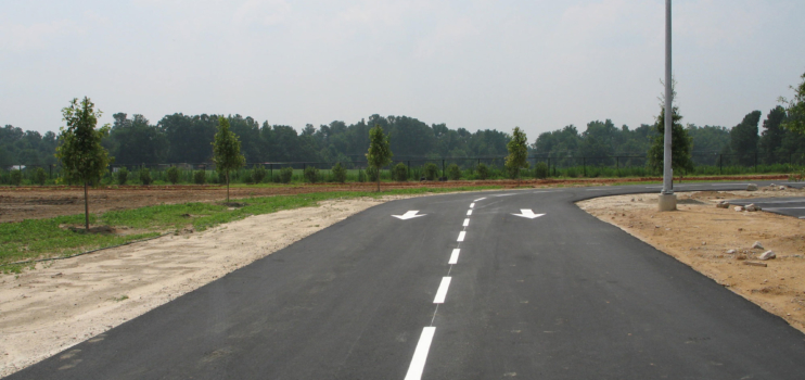 RDU Paving Parking lot Durham Southside East Apartments